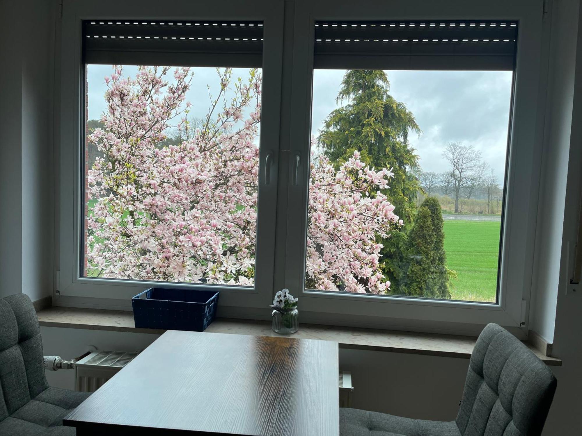 Wunderschoene Ferienwohnung Mit Balkon Auf Dem Bauernhof Greven Exterior foto